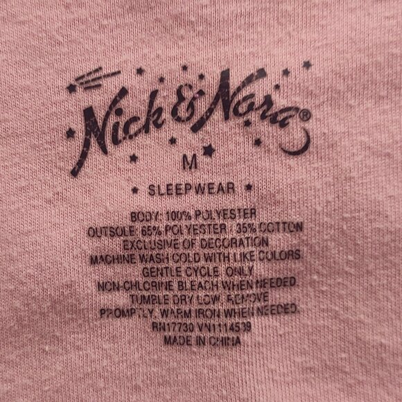 Nick & Nora Owl Adult Onesie Pajamas with Footsies Size Medium/Large/XL Oversize - Picture 7 of 7